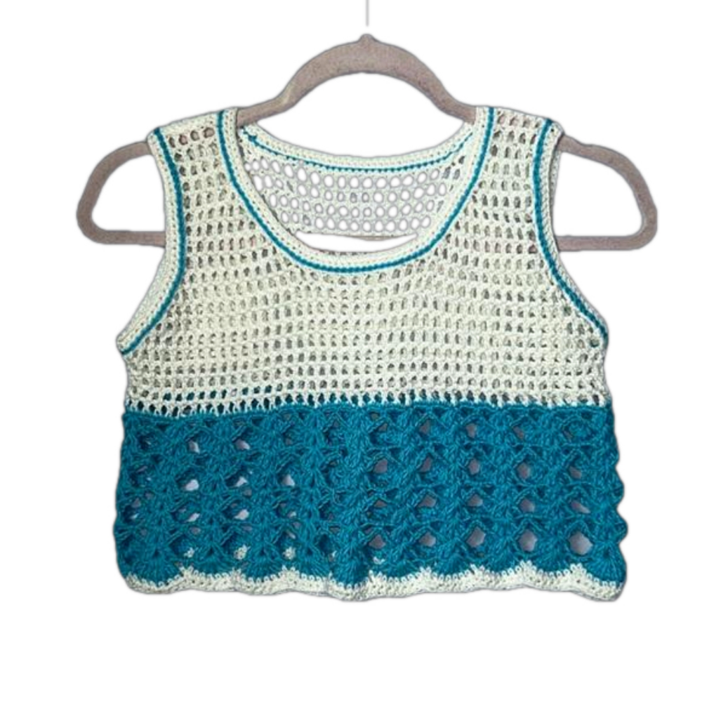 Handmade Crochet Cotton Top